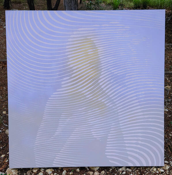 Venusian Summer, 36"x36" acrylic on canvas ~ 2024
