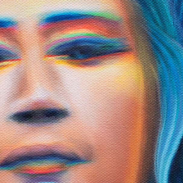 Portrait of a Fairy detail