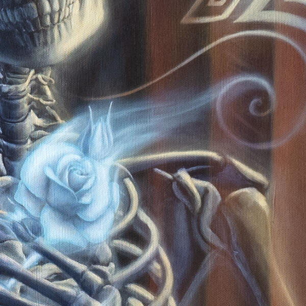 The Gift - rose detail